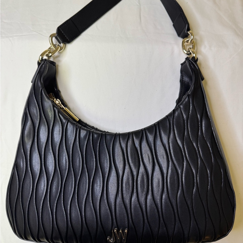 Jason Wu Black Quilted Shoulder Bag with Gold‎ Hardware